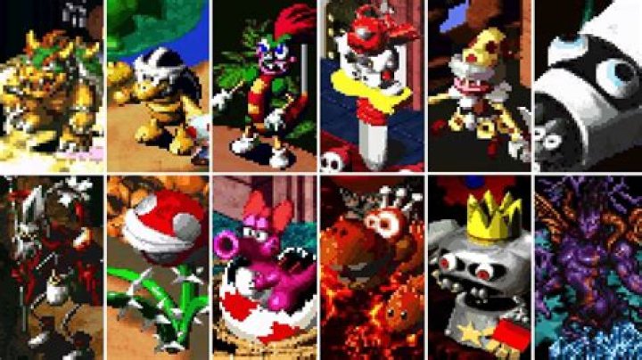 How many bosses are in Mario RPG?