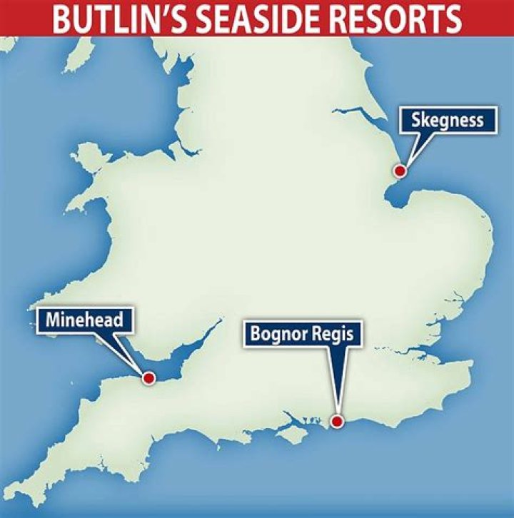 How many Butlins are there in the UK?