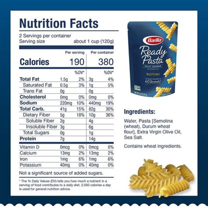 How many calories are in Barilla spaghetti sauce?