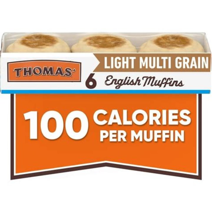How many carbs are in a 100 calorie English muffin?