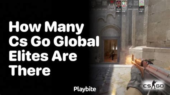How many CS:GO global elites are there?