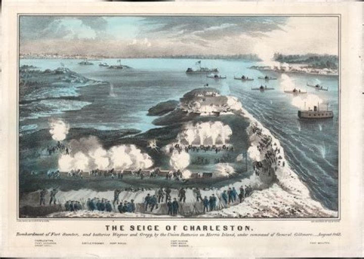 How many died in the siege of Charleston?