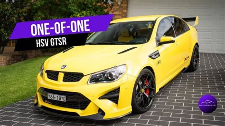 How many Holden vs GTS-R were made?