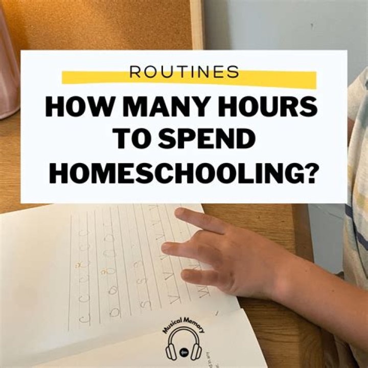 How many hours a day should a first grader be homeschooled?