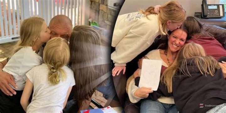 How many kids do Triple H and Stephanie McMahon?