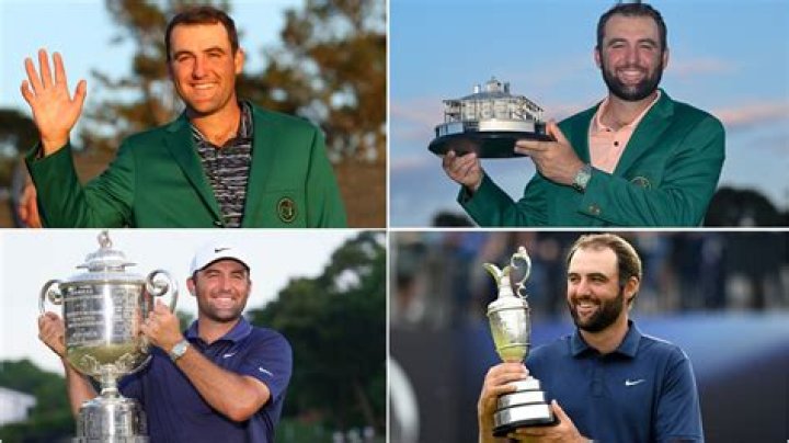 How many majors are there golf?