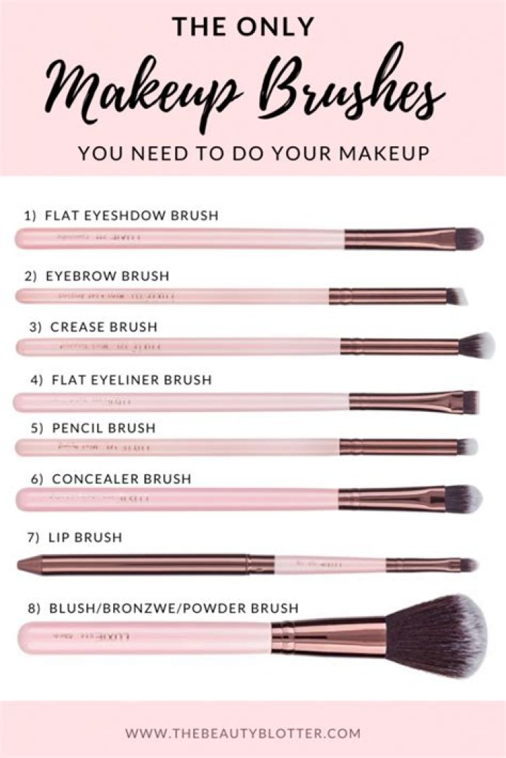 How many makeup brushes do beginners need?