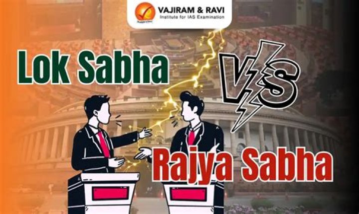 How many members are there in Rajya Sabha and Lok Sabha?