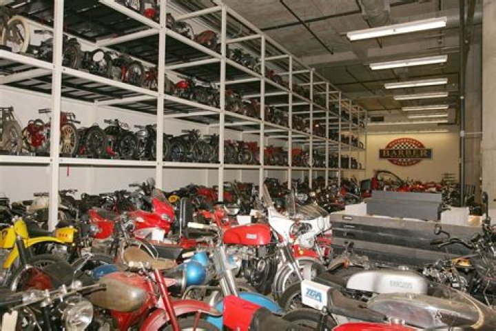 How many motorcycles are in the Barber Museum?