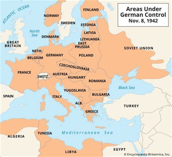 How many non Germans fought Germany?