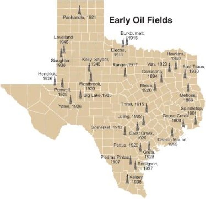 How many oil refineries are in Texas?