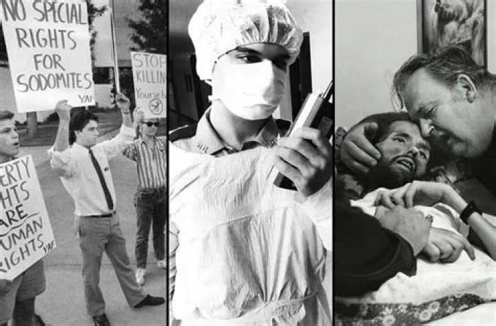 How many people died of AIDS in 1985?