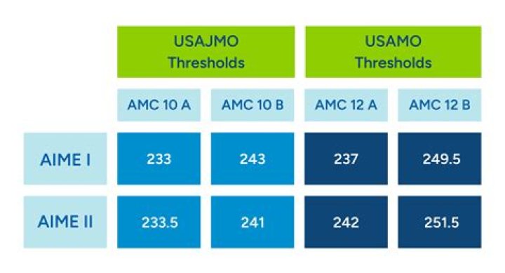 How many people qualify for USAMO each year?