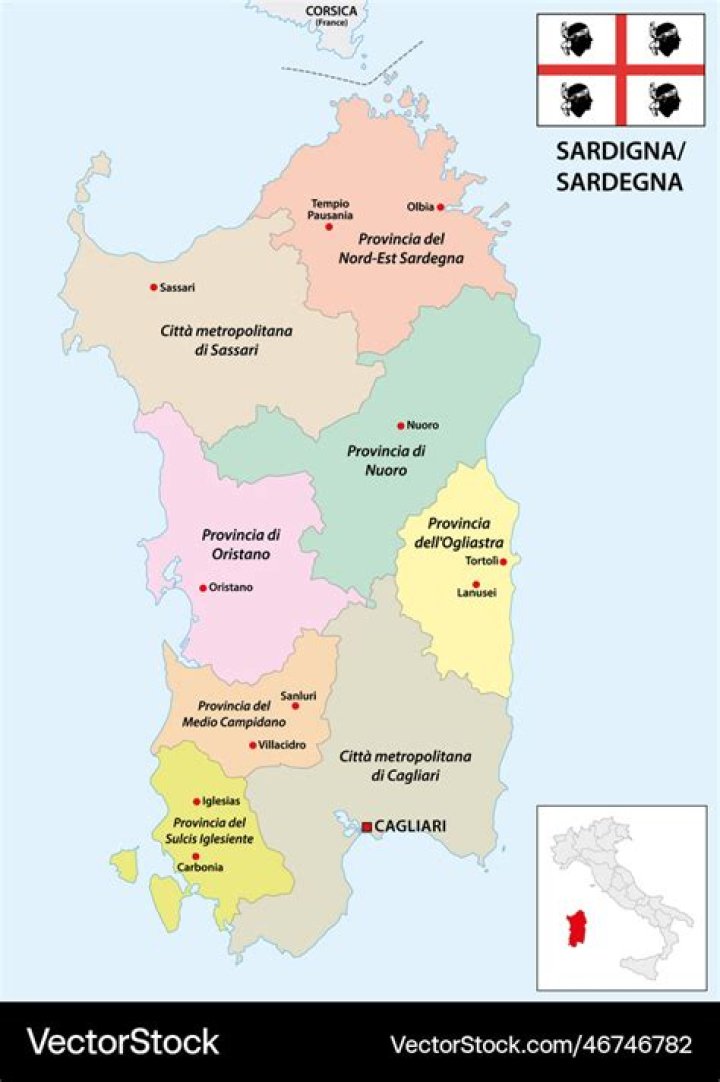 How many provinces does Sardinia?