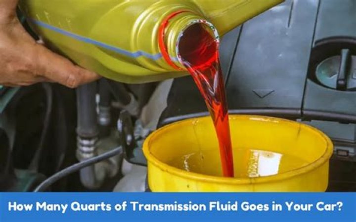 How many quarts of transmission fluid does a GMC Sonoma take?