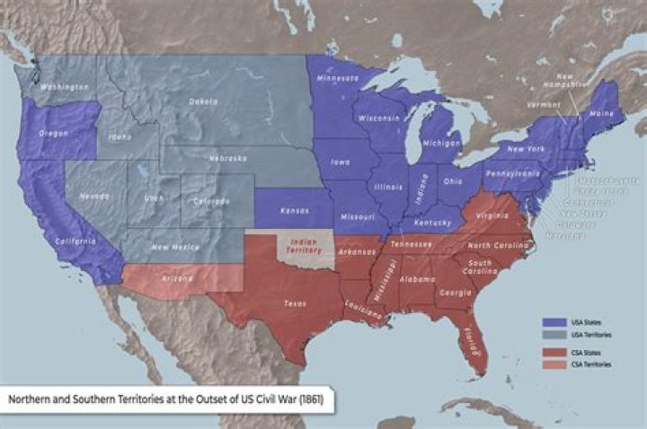 How many states were in the Confederacy in 1861?
