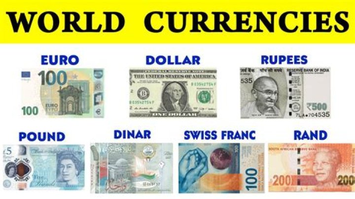 How many types of currency are there in the UK?