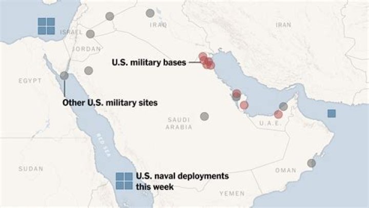 How many US military bases does the US have?