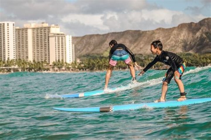 How much are surfing lessons in Waikiki?
