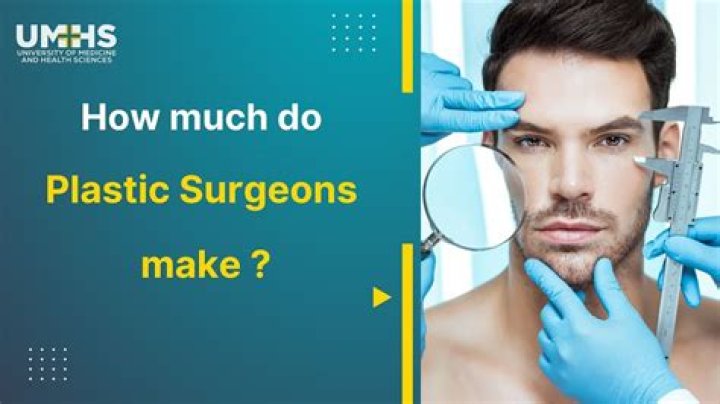 How much do military plastic surgeons make?