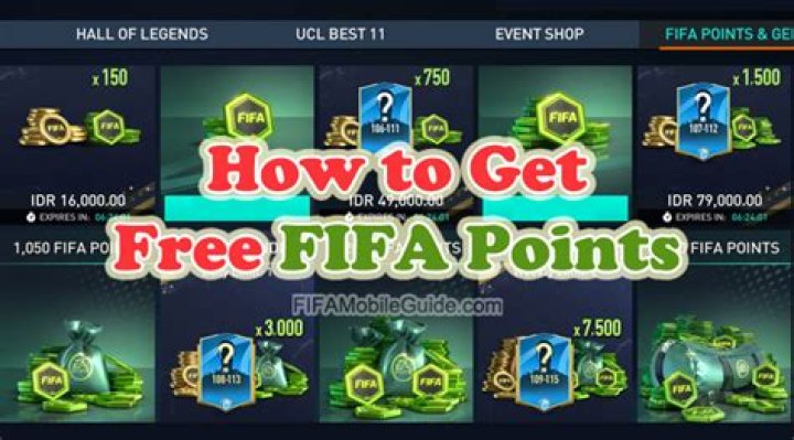 How much does 20 get you in FIFA points?