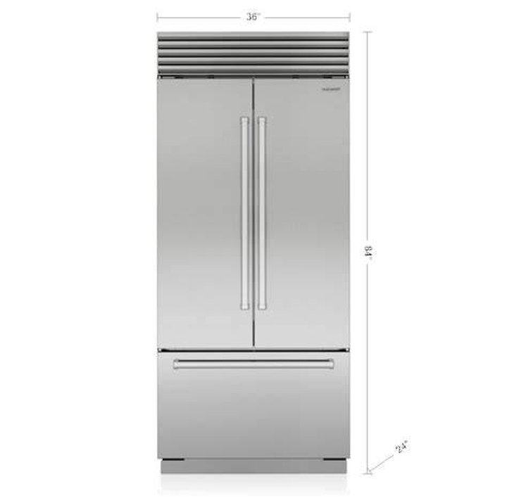 How much does a 36 Sub-Zero refrigerator cost?