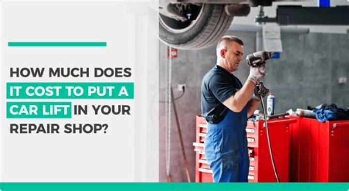 How much does a car lift cost to install?