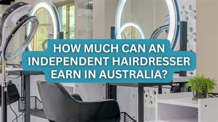 How much does a fully qualified hairdresser earn in Australia?