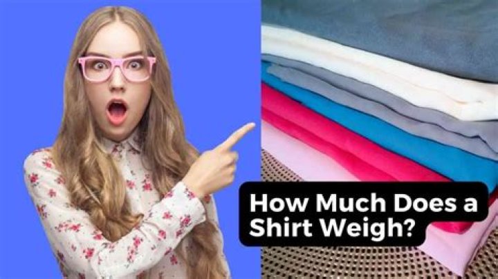 How much does a mail shirt weigh?