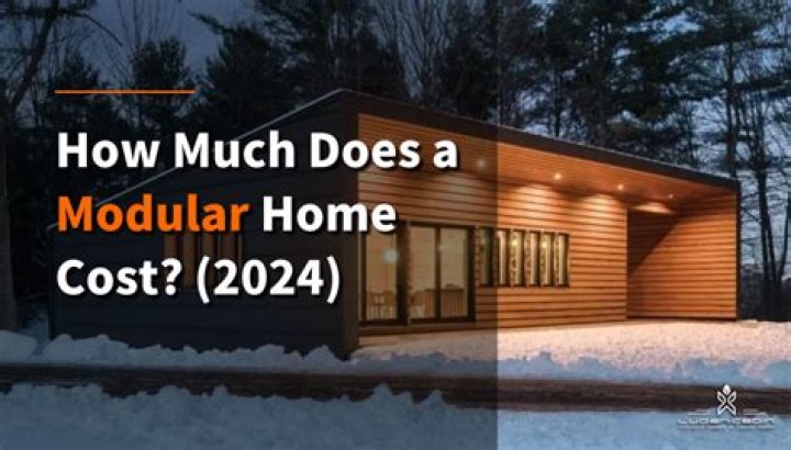 How much does a modular home cost in California?
