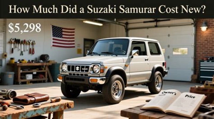 How much does a Suzuki Samurai cost?