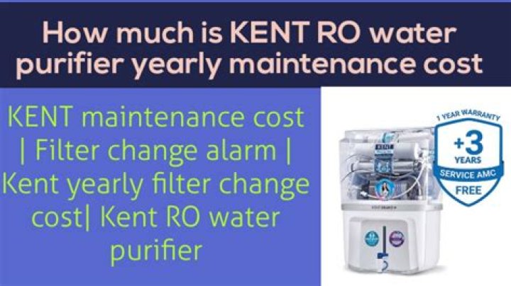 How much does Kent filter cost?