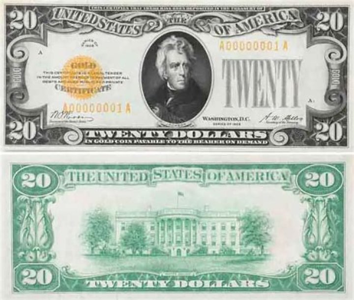 How much is a 1928 $20 bill worth today?