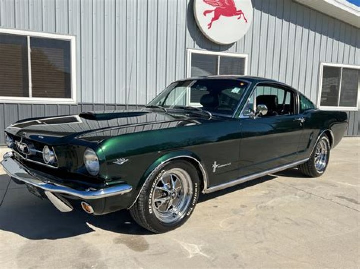 How much is a 65 fastback Mustang worth?