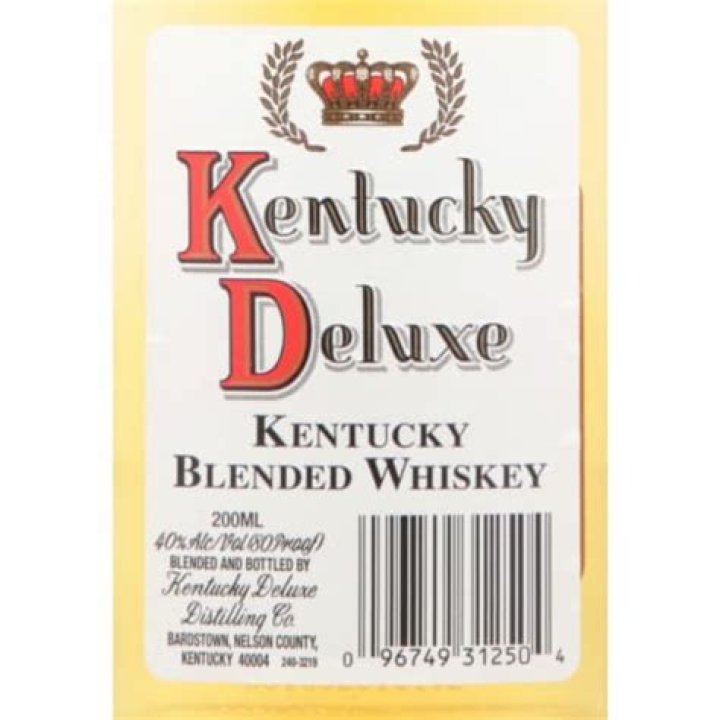 How much is a bottle of Kentucky whiskey?