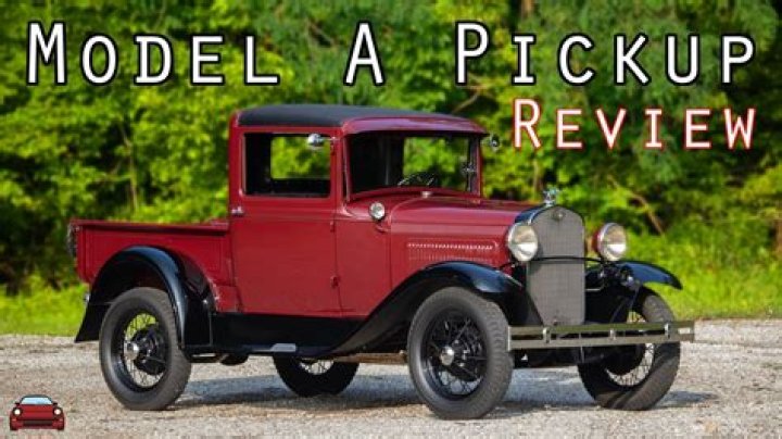 How much is a Model A pickup worth?