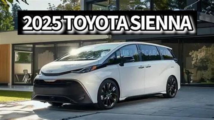 How much is a Toyota Sienna van worth?