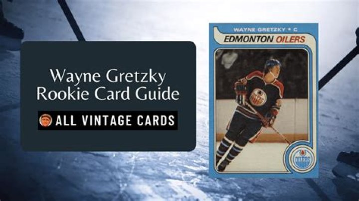 How much is a Wayne Gretzky rookie hockey card worth?