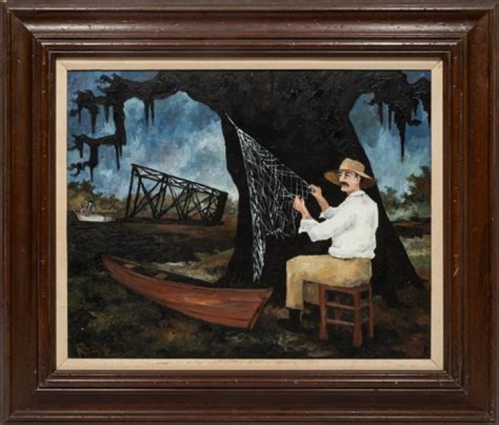 How much is an original artwork by George Rodrigue worth?
