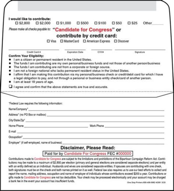 How much money can you contribute to a political campaign?