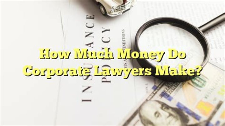How much money do corporate lawyers make in NYC?