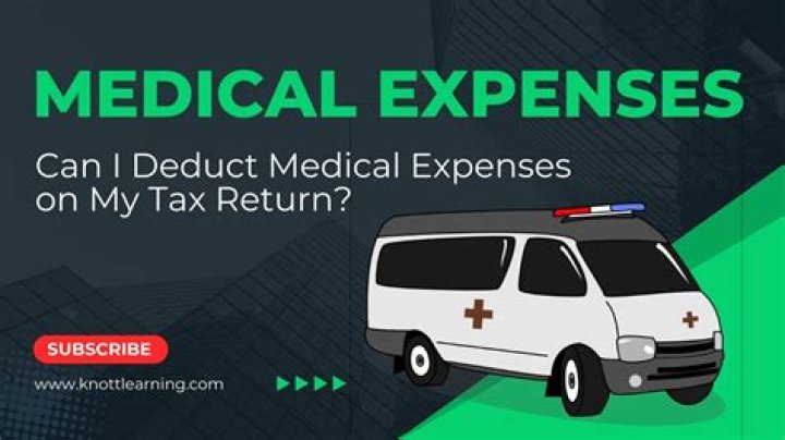How much money do you get back from medical expenses on taxes?