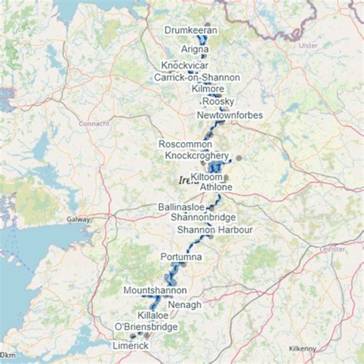 How much of the Shannon is navigable?