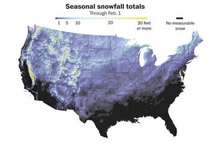 How much snow does Seven Springs get?