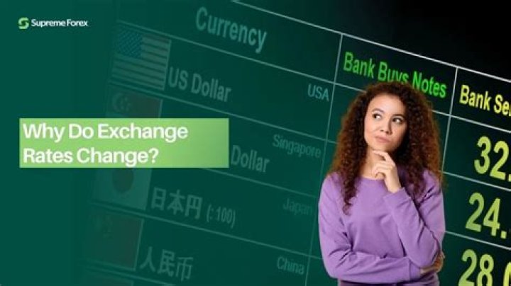 How often do exchange rates change?