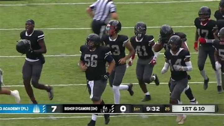 How old are the Bishop Sycamore players?