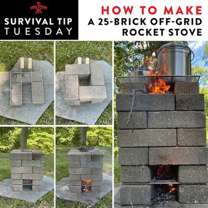 How small can a rocket stove be?