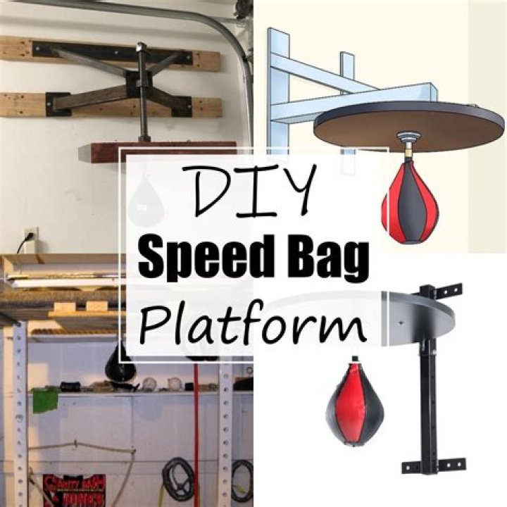 How thick should a speed bag platform be?