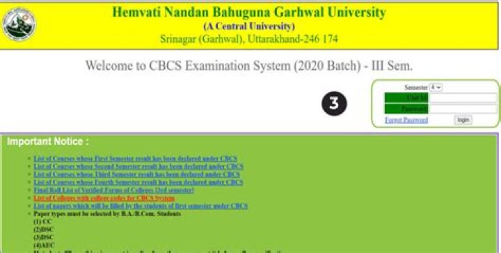 How to check HNBGU result 2021 online?