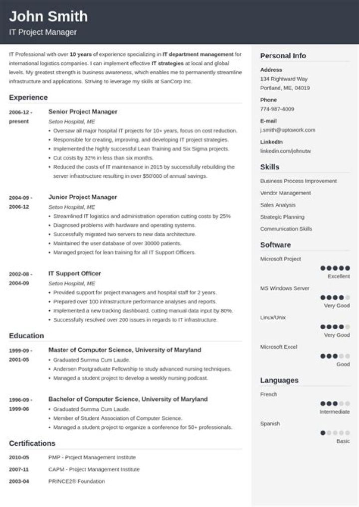 How to create a professional resume?